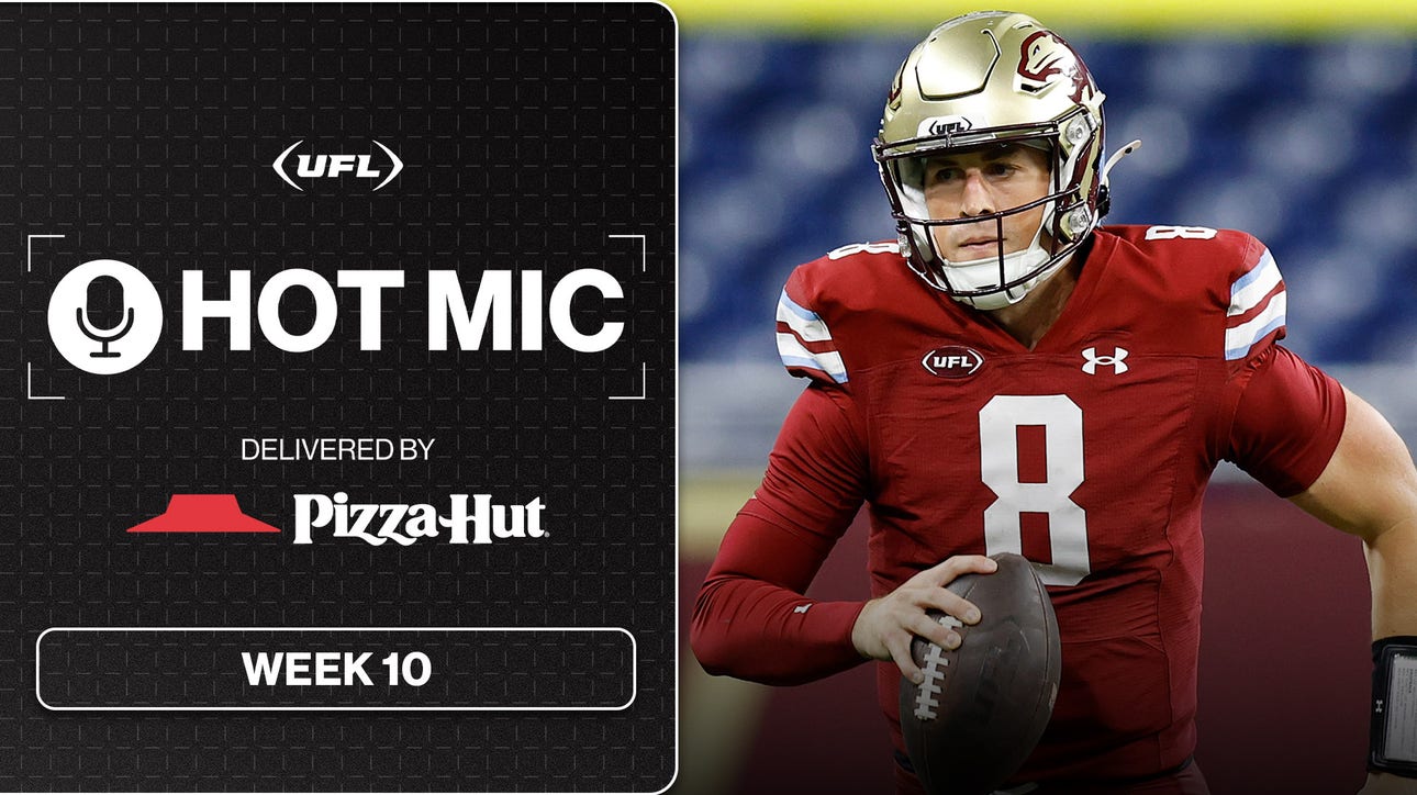 Best Hot Mic Moments of Week 10 delivered by Pizza Hut | United Football League